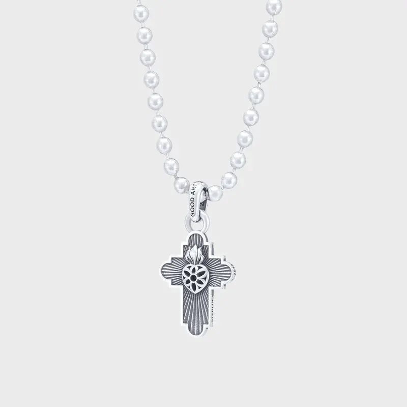 Good Art Hlywd Jimmy Cross Pendant Size Aa - Sterling Silver 1