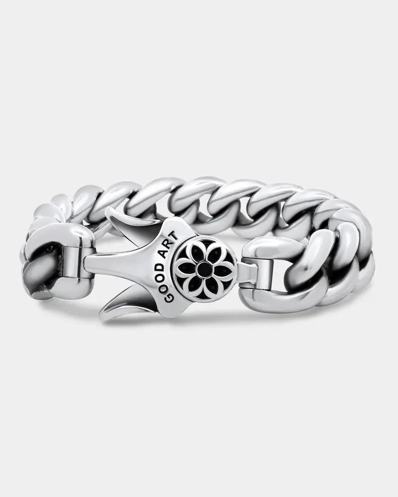 Good Art Hlywd Model 10 Bracelet Size B - Sterling Silver 1