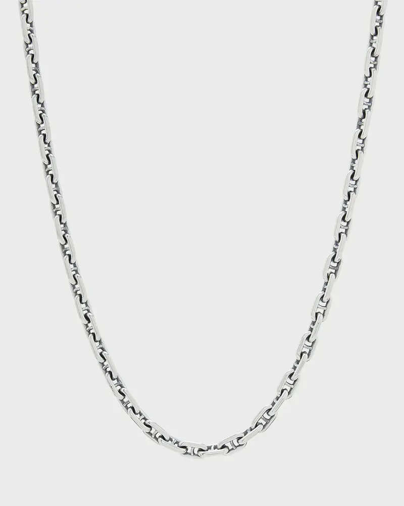 Good Art Hlywd Model 22 Necklace Link Size 3A At 21'' - Sterling Silver 1