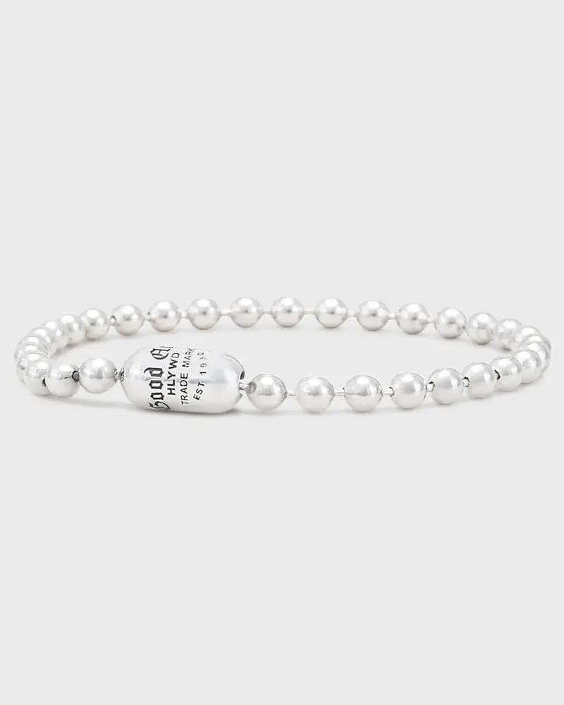 Good Art Hlywd Pop Lock Goodart Logo Bracelet - Sterling Silver 1
