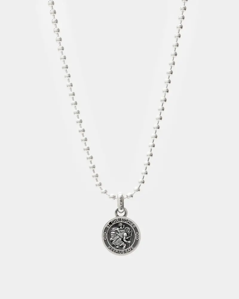 Good Art Hlywd Saint Christopher Pendant Size A - Sterling Silver 1