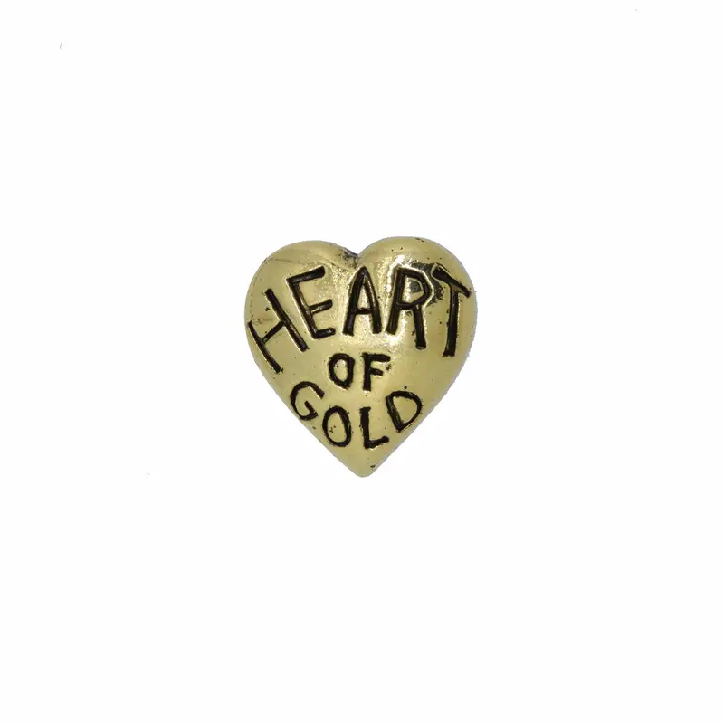 Heart Of Gold Gold Lapel Pin 1