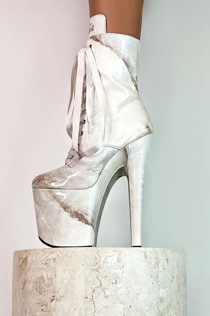 Hella Heels Renaissance 8Inch Boots - Hope 1
