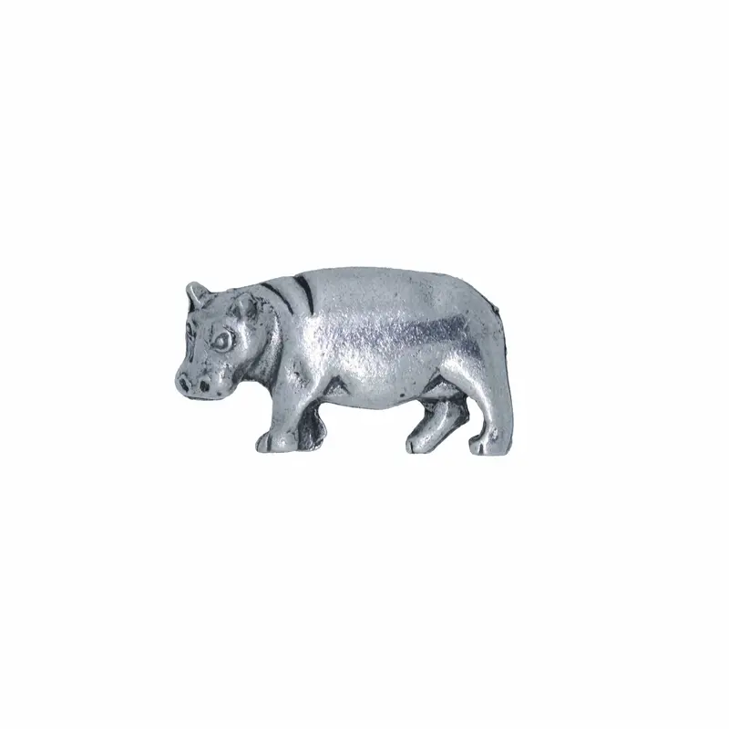 Hippopotamus Lapel Pin 1