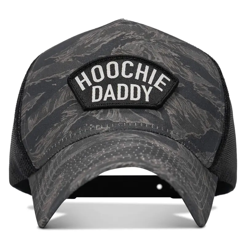 Hoochie Daddy Arched Patch Five Panel Breacher Snapback Hat 1