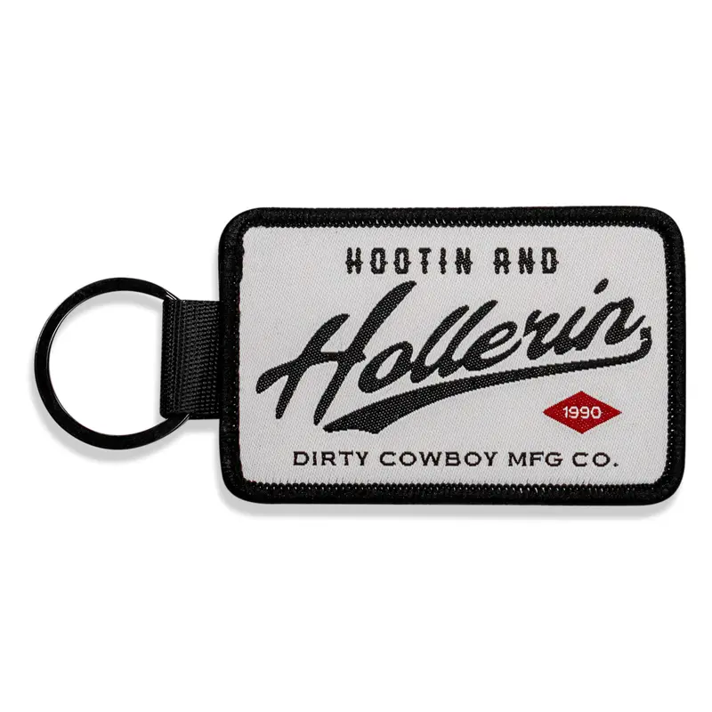 Hootin And Hollerin Flight Tag Keychain 1