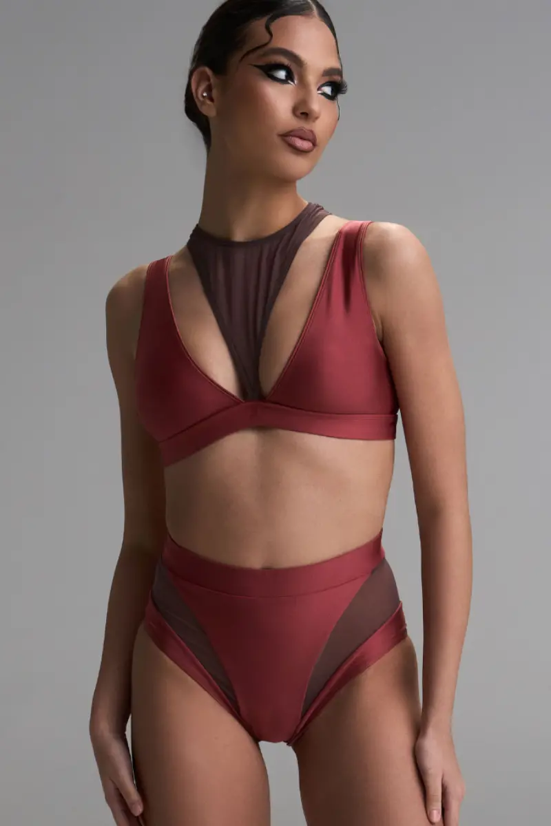 Hotcakes Echidna Top - Terracotta 1