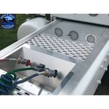 Ic991037-21 3 Hole Recessed Airline Box 2 Air Lines & 1-7Way Plug (Made To Fit Merritt Deck Plates) 1