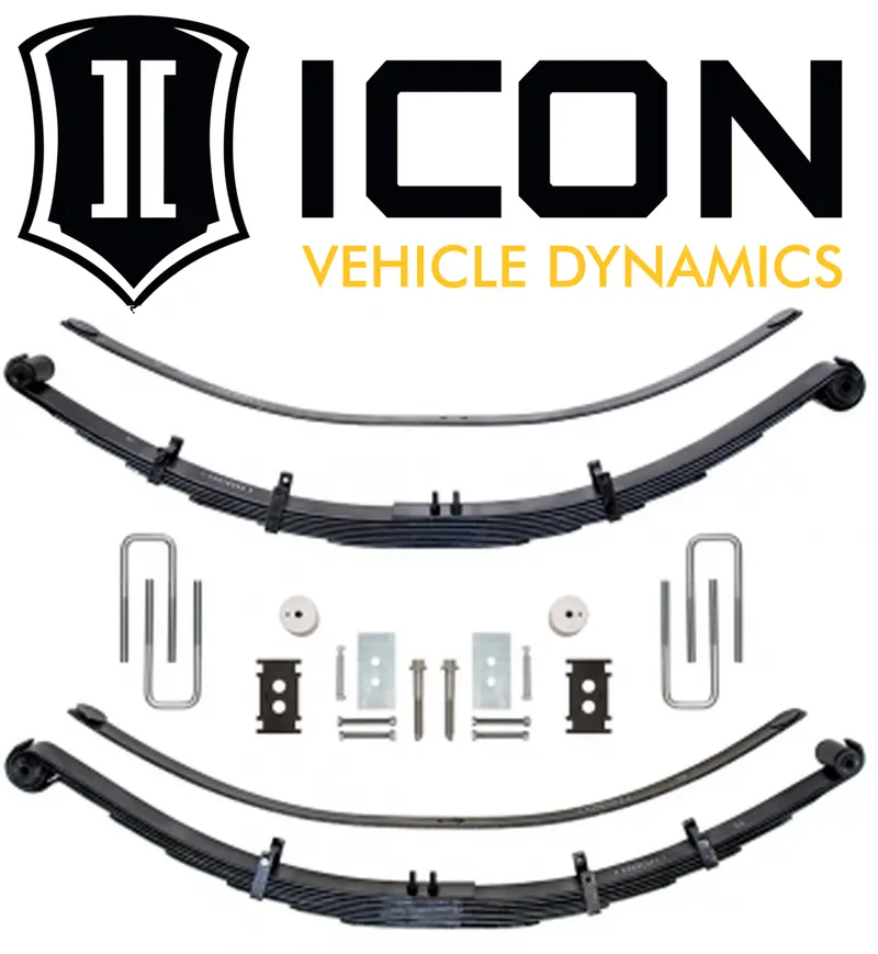 Icon Ford Svt Raptor Rxt Multi-Rate Rear Leaf Springs (10-14) 1