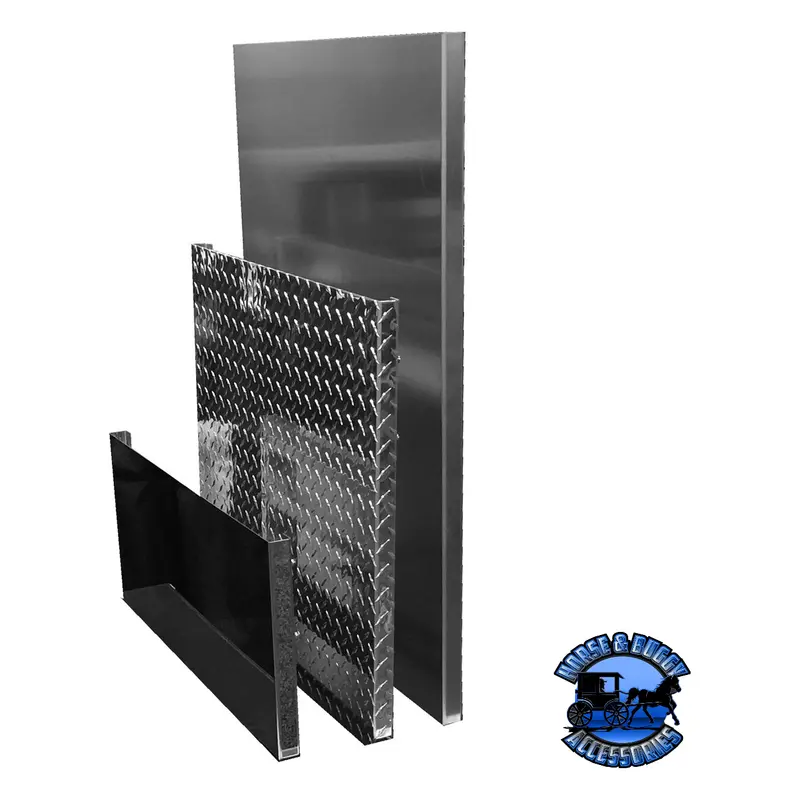 Iowa Customs In-Frame Deck Plates - 26-7/8" Width (Choose Length And Finish) 1