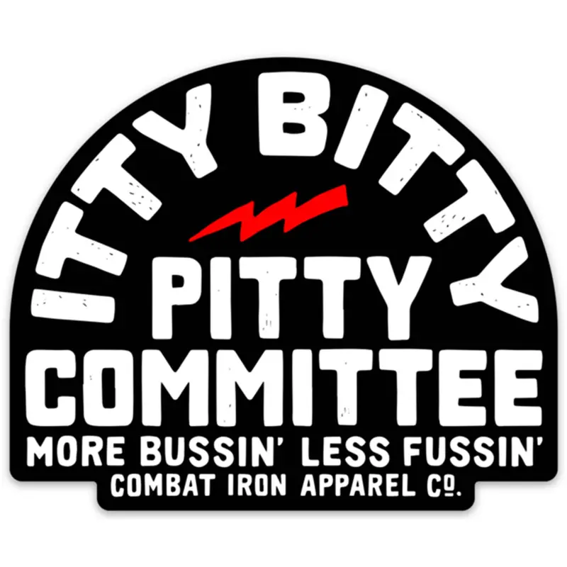 Itty Bitty Pitty Committee Decal 1
