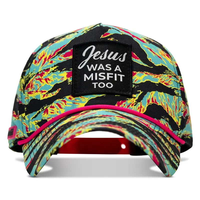 Jesus Was A Misfit Too Patch Weekender Snapback 2