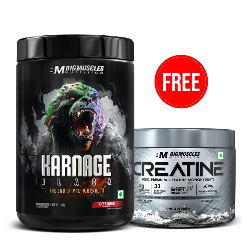 Karnage Black + Creatine 1