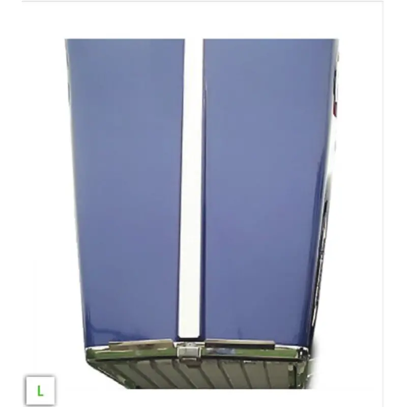 Kenworth W900l Center Hood Trim For Curved Windshield #40105 1