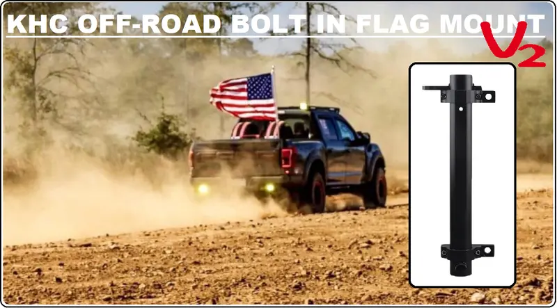 Khc Off-Road Flag And Antenna Mount (Version 2) 1