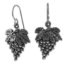 Large Grape Earrings 1