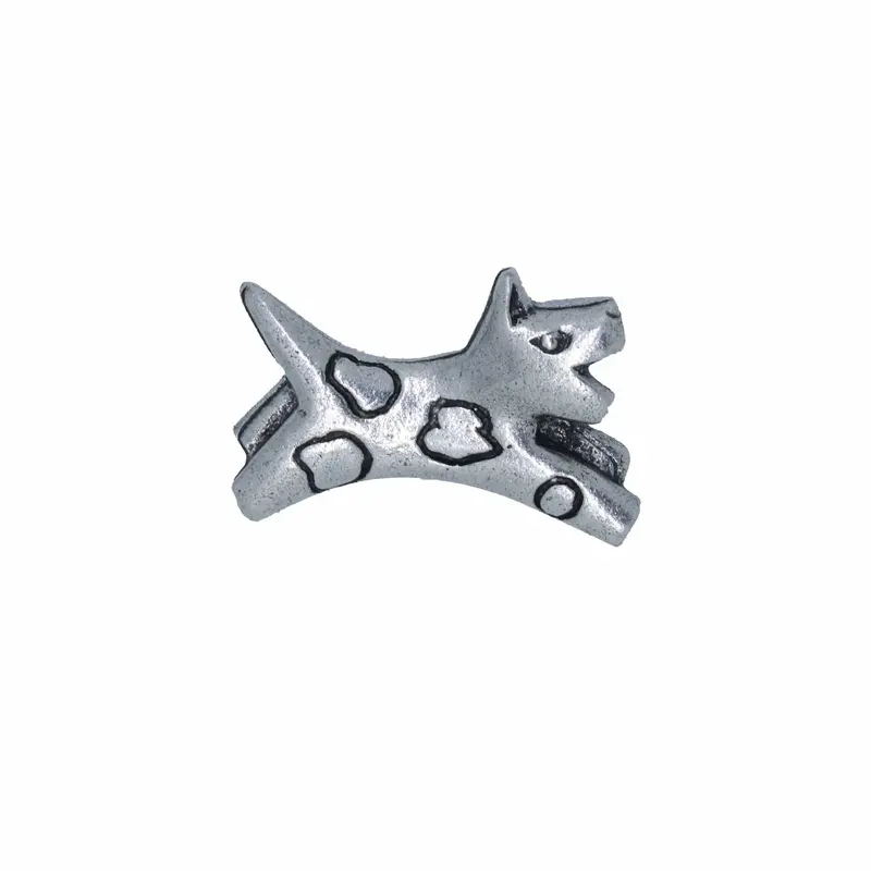 Leaping Dog Lapel Pin 1
