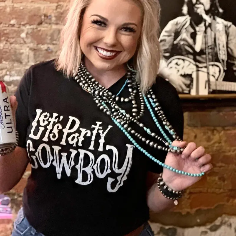 Let's Party Cowboy Tee 1