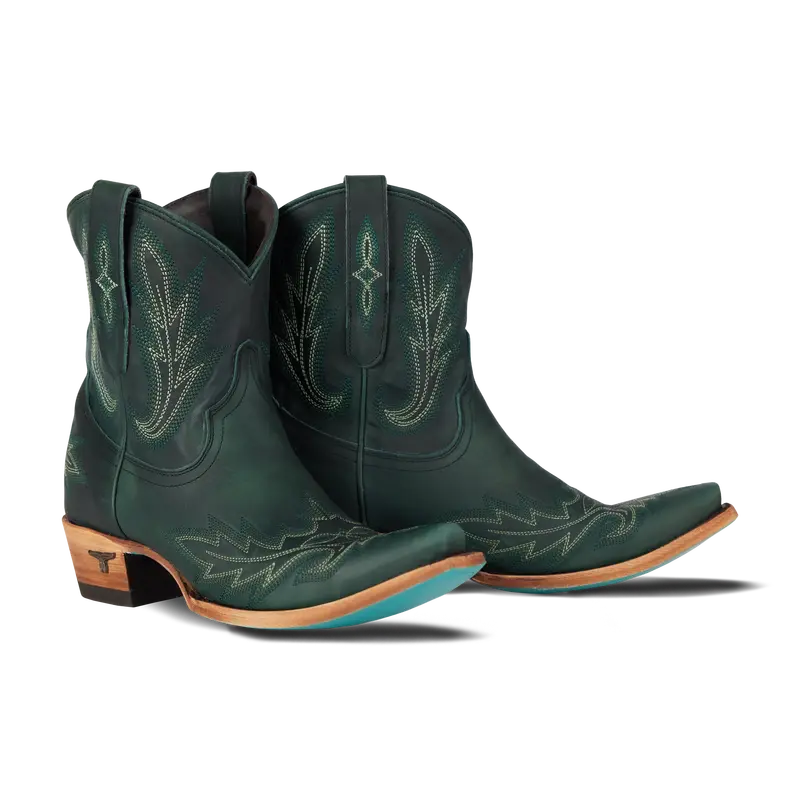 Lexington Bootie - Emerald Green 1