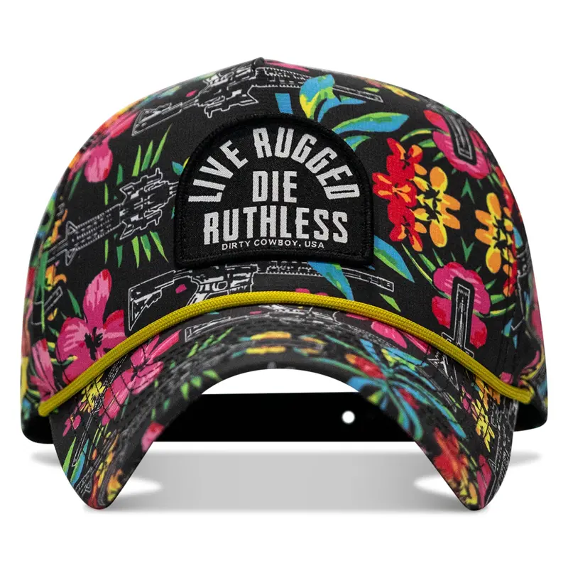 Live Rugged. Die Ruthless Patch Weekender Snapback 1