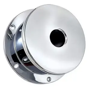 Lt-Cfoc-6S Lifetime (6 Bolt) Oil Cap Cover Chromed Billet Aluminum 1