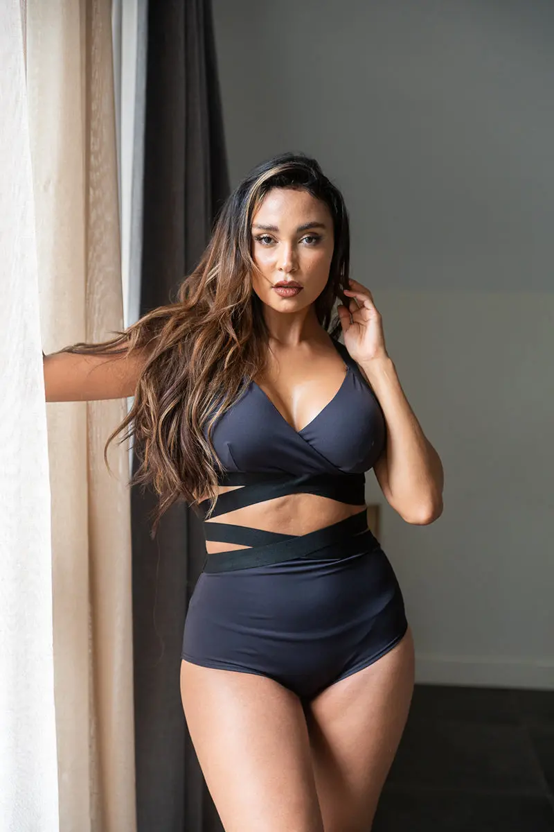 Lunalae Fallon Top - Recycled Black 1