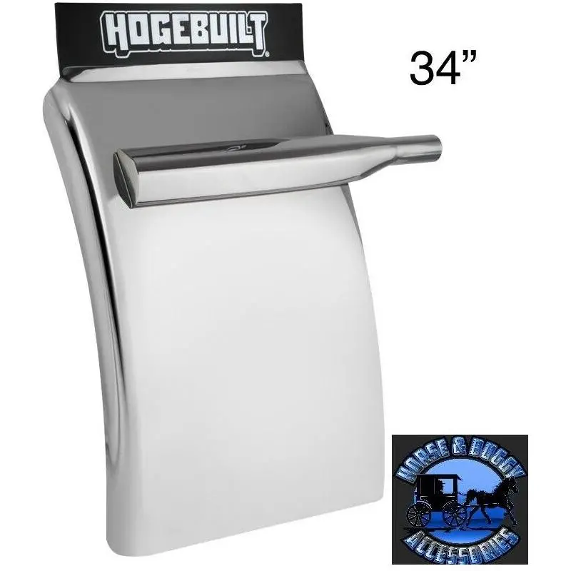 #M134 Hogebuilt 34" 430 Stainless Steel Quarter Fender Kit Pair 1