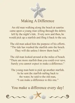 Making A Difference Story Card Pin 1
