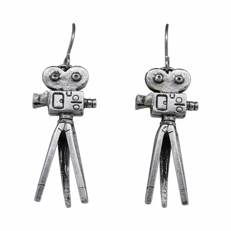 Movie Camera Earrings 1