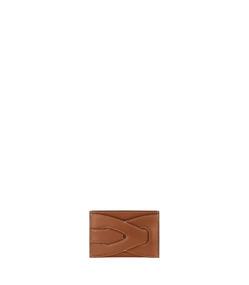 Nodde Card Holder - Cognac 1