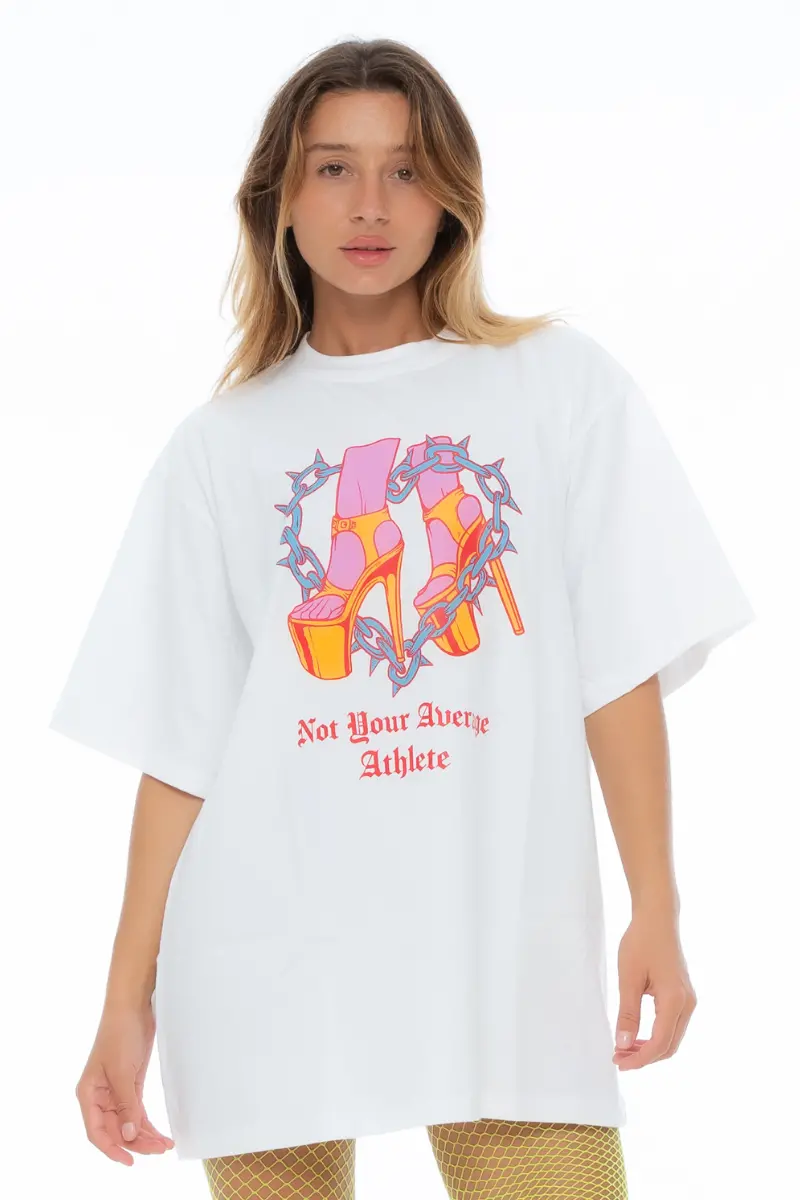 Nona Perkasa Not Average T-Shirt - White 1