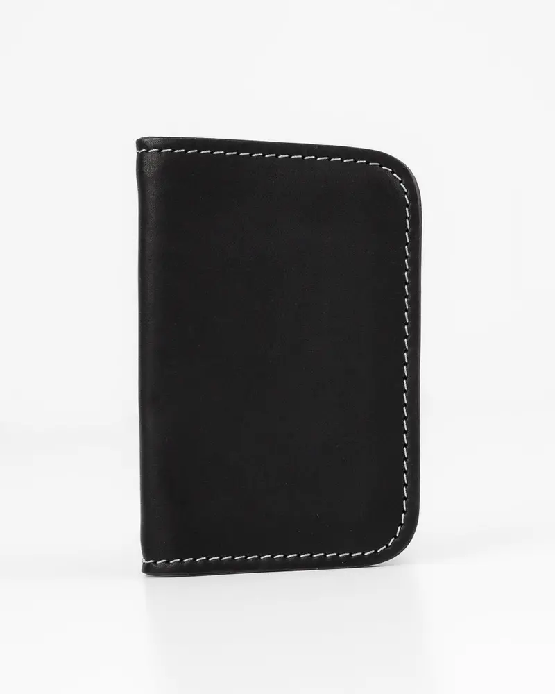 Ogl Brave Horsehide Mid Wallet - Black 1