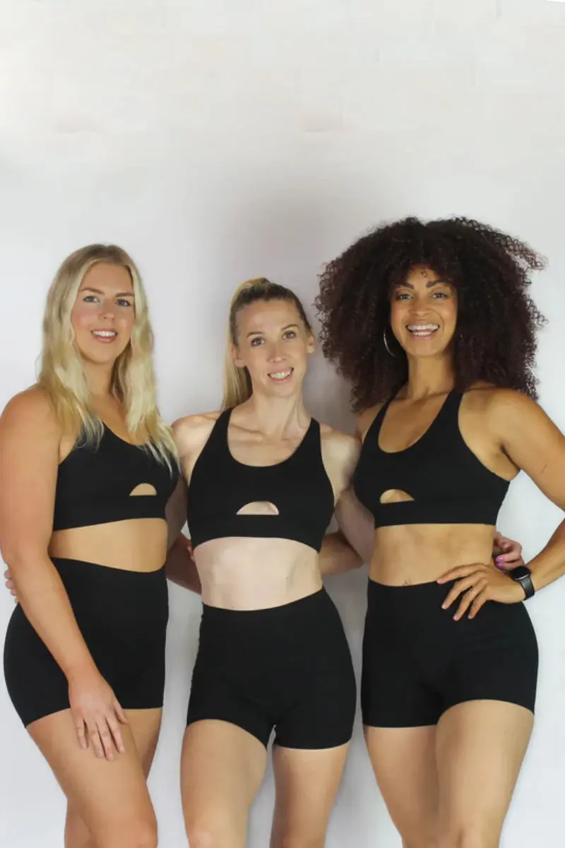 Olra Activewear Essential Shorts - Black 1