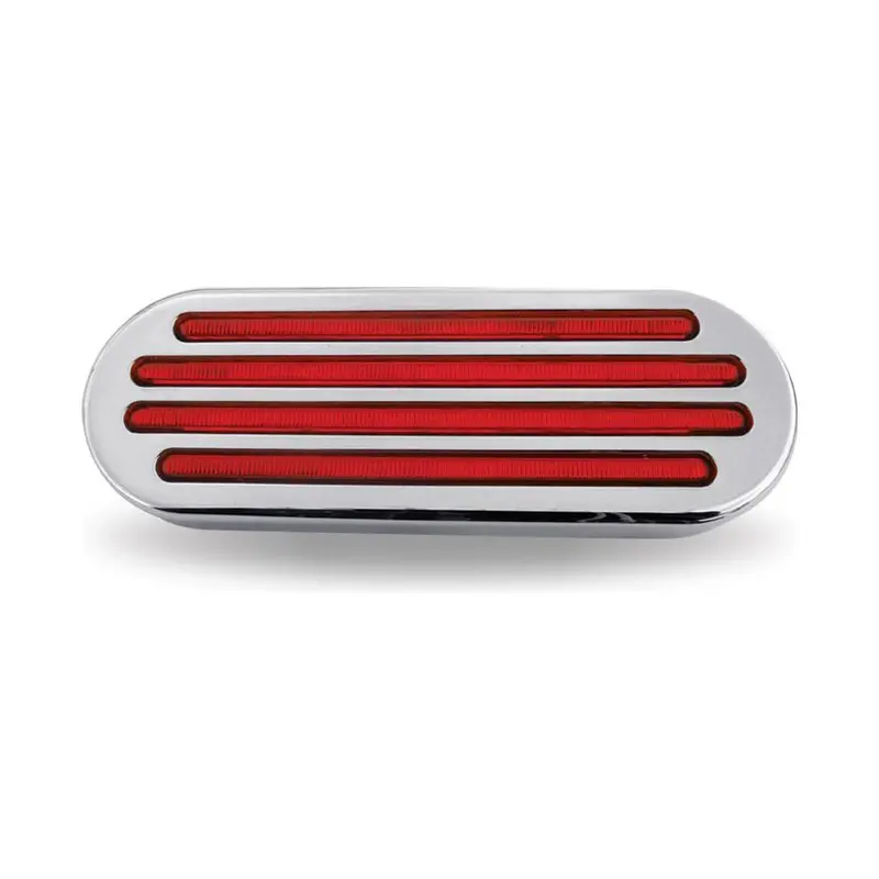 Oval Flatline Red Led (52 Diodes) 1