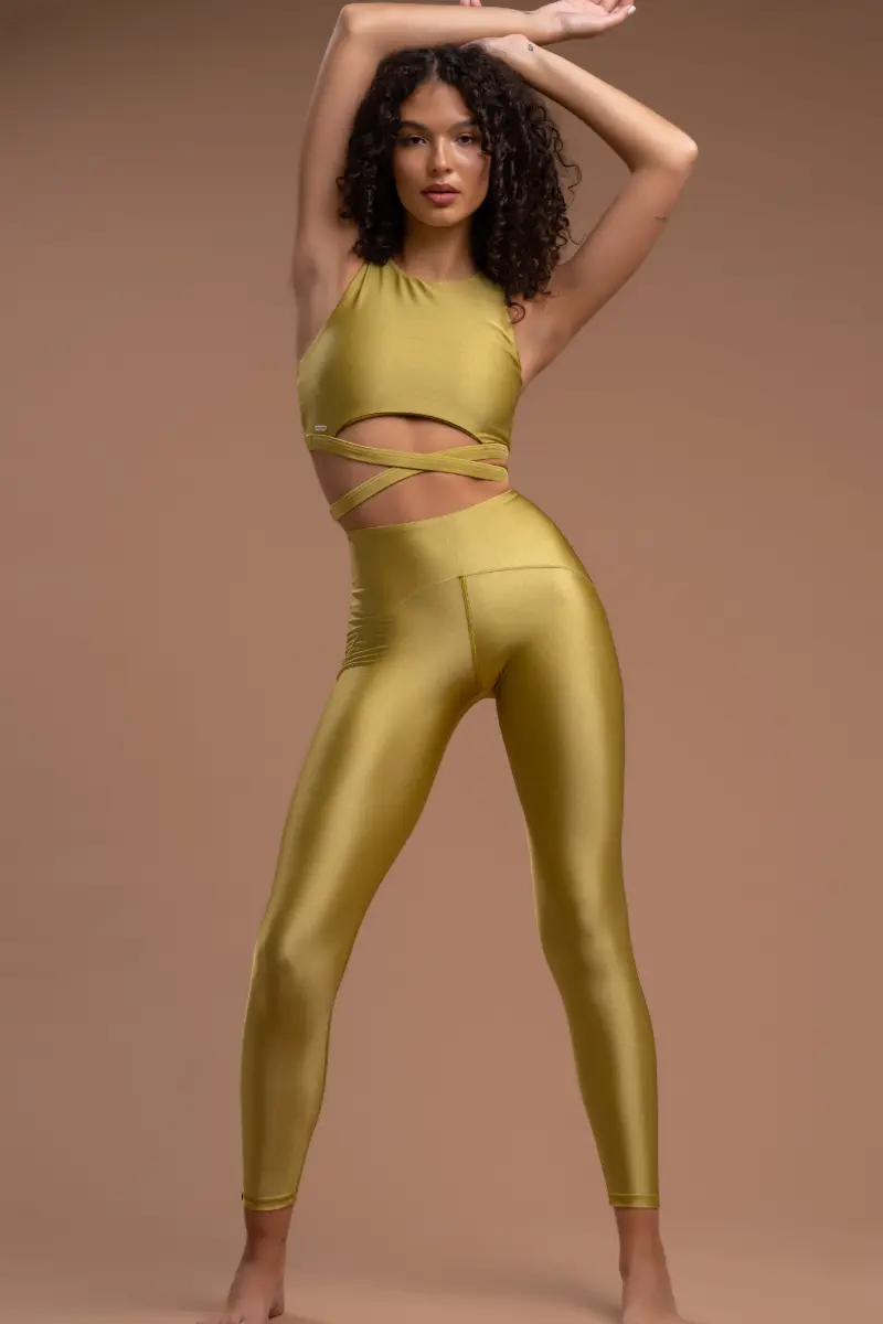 Paradise Chick Gigi Active Leggings - Matcha 1