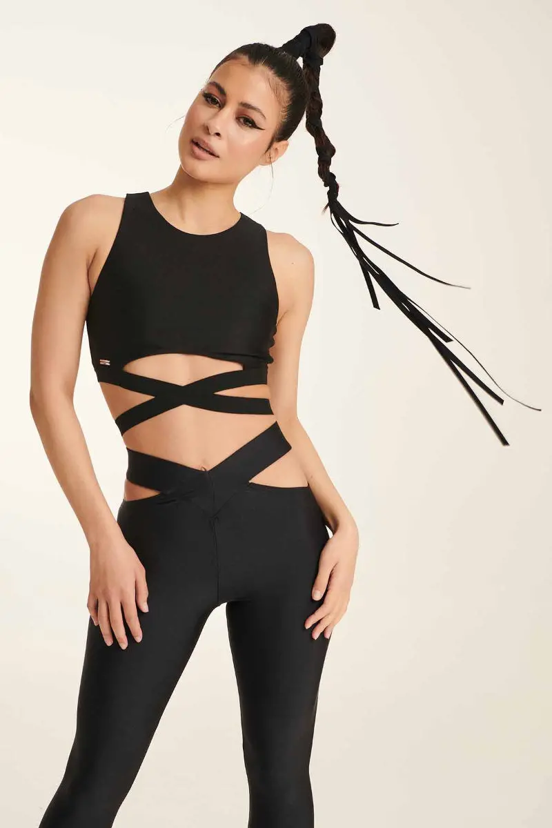 Paradise Chick Iconic Leggings - Black 1