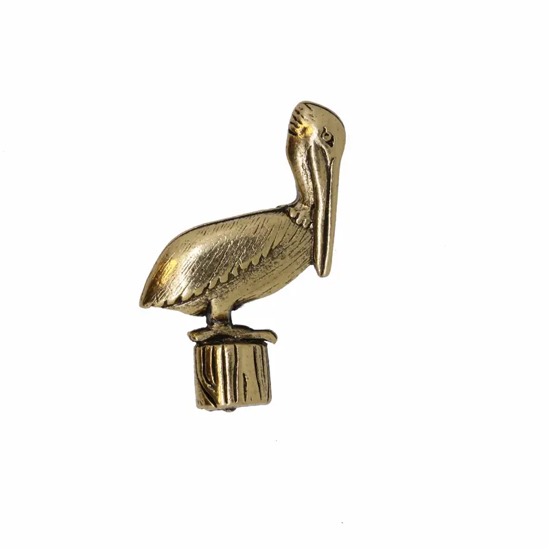 Pelican Gold Lapel Pin 1