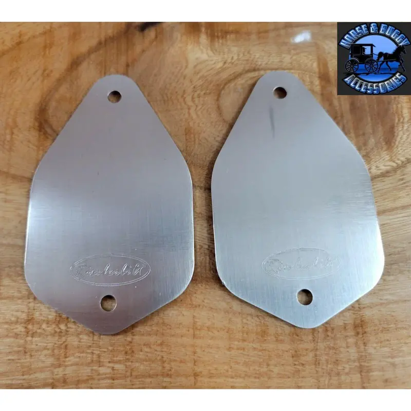 Peterbilt Plates Horn Delete Kit Stainless Steel Paintable Custom Pair #Ss-1057 1