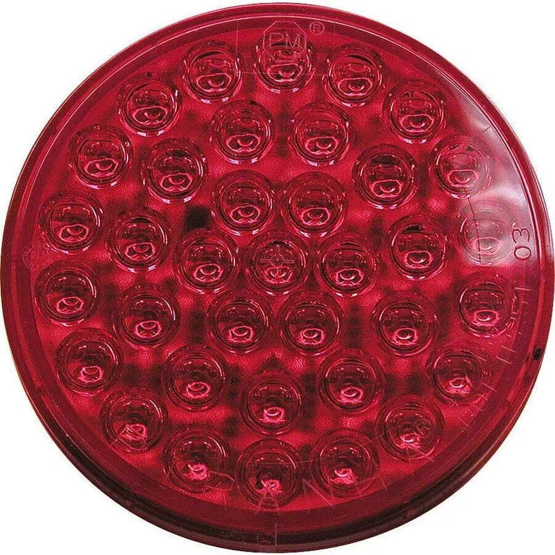 Peterson #817R Stop Turn Tail Red Tail Light 4" Piranha Series 1