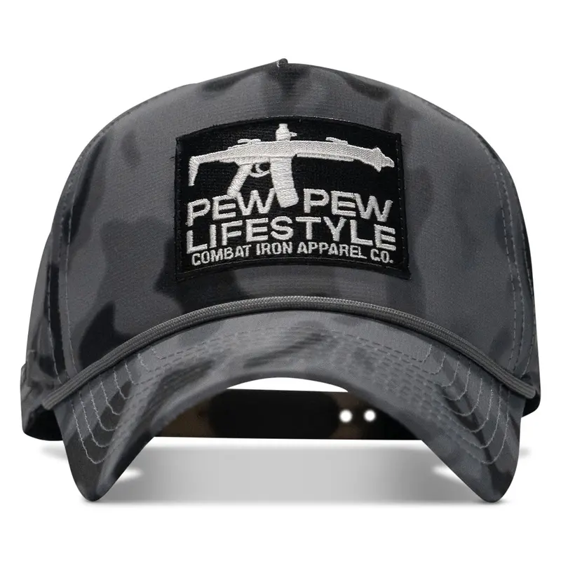 Pew Pew Lifestyle Patch Weekender Snapback Hat 5