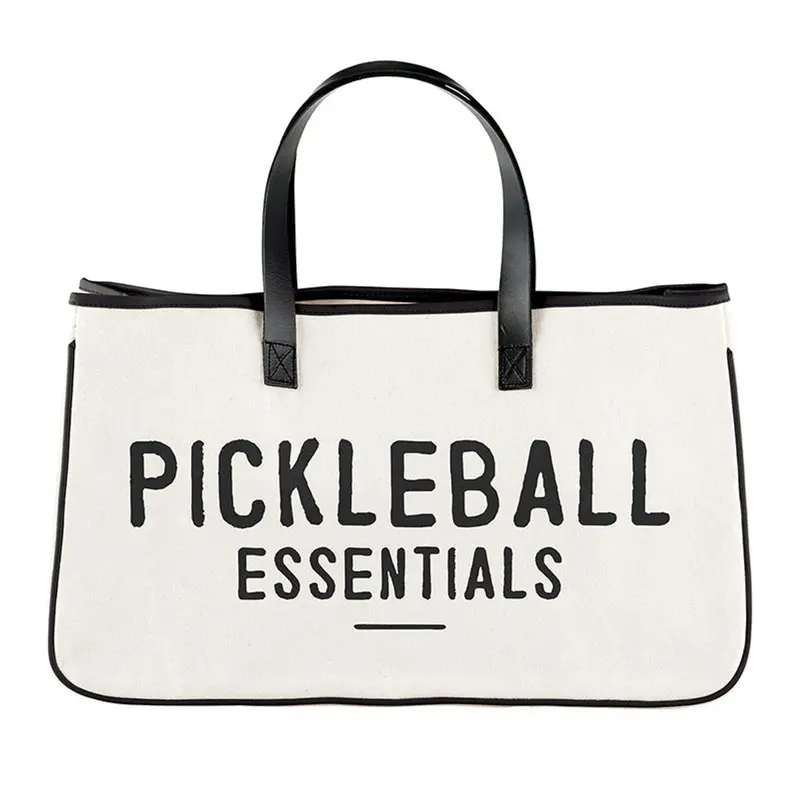 Pickleball Canvas Tote - Pickleball Essentials 1