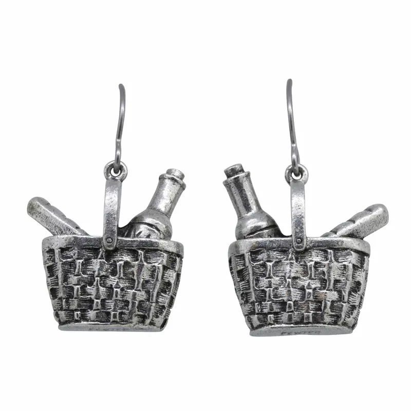 Picnic Basket Earrings 1