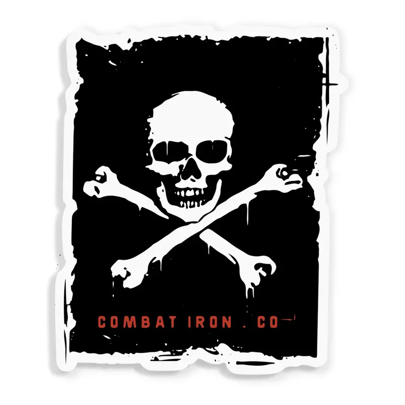 Pirate Skull Decal 1