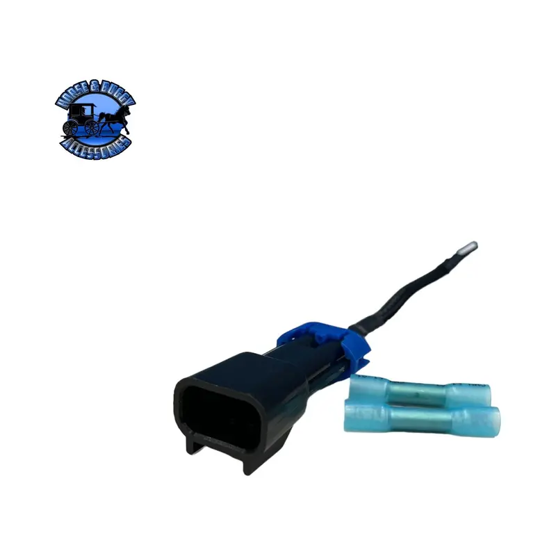 Pl-20001 Peterbilt Ac Compressor Connector Air Filter Light Plug Oem (Multiple Application) 1