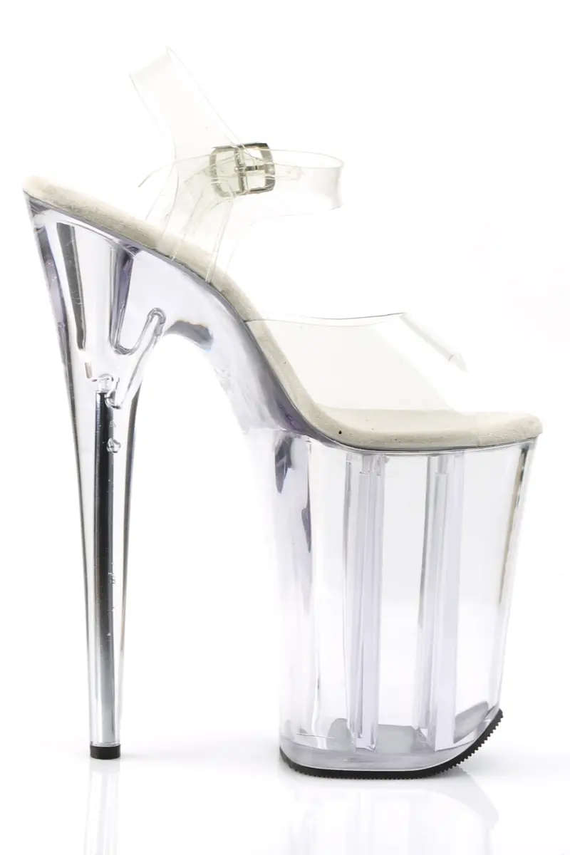 Pleaser Usa Infinity-908 9Inch Stilettos - Clear 1