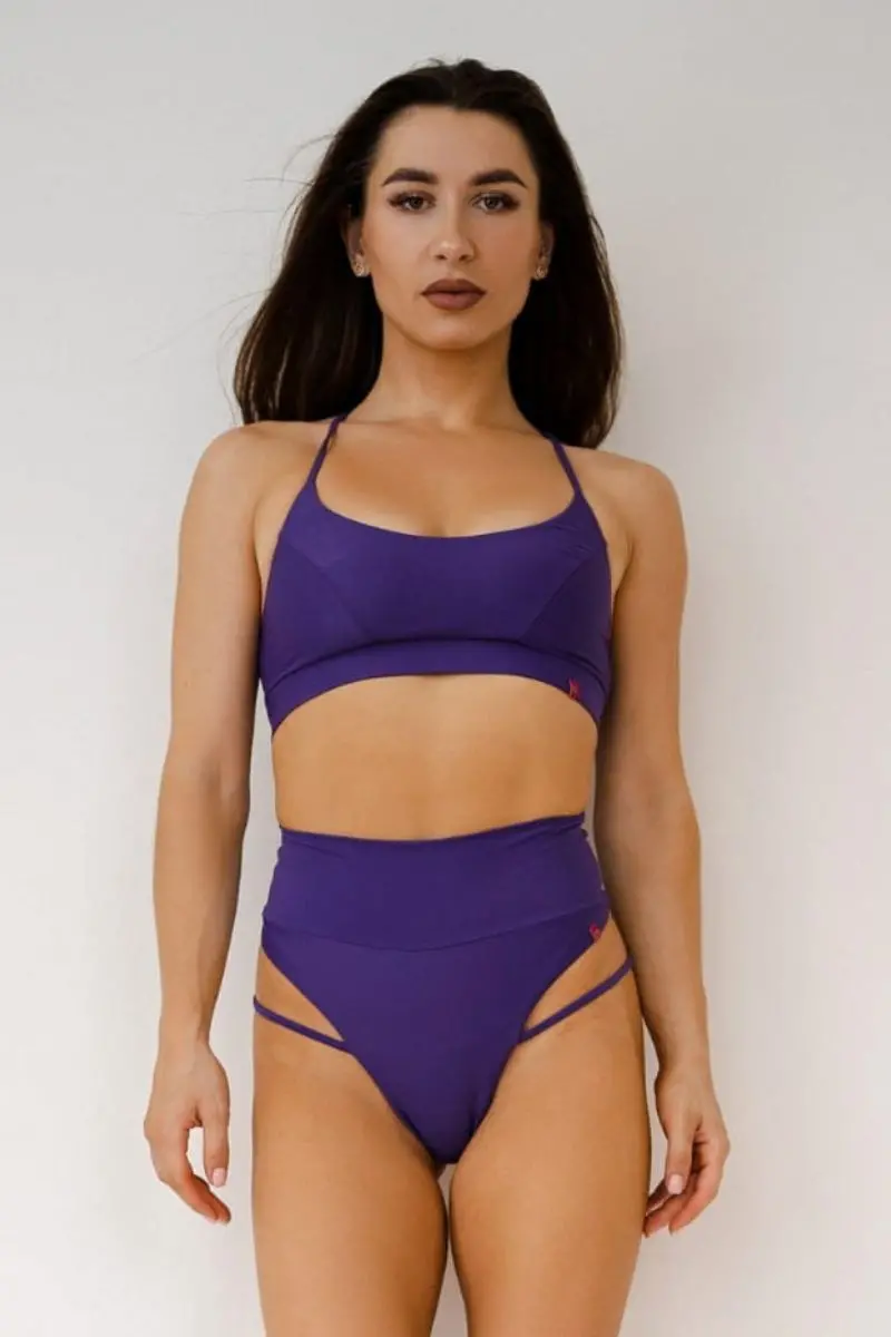 Pole Addict So Grr Shorts - Violet 1
