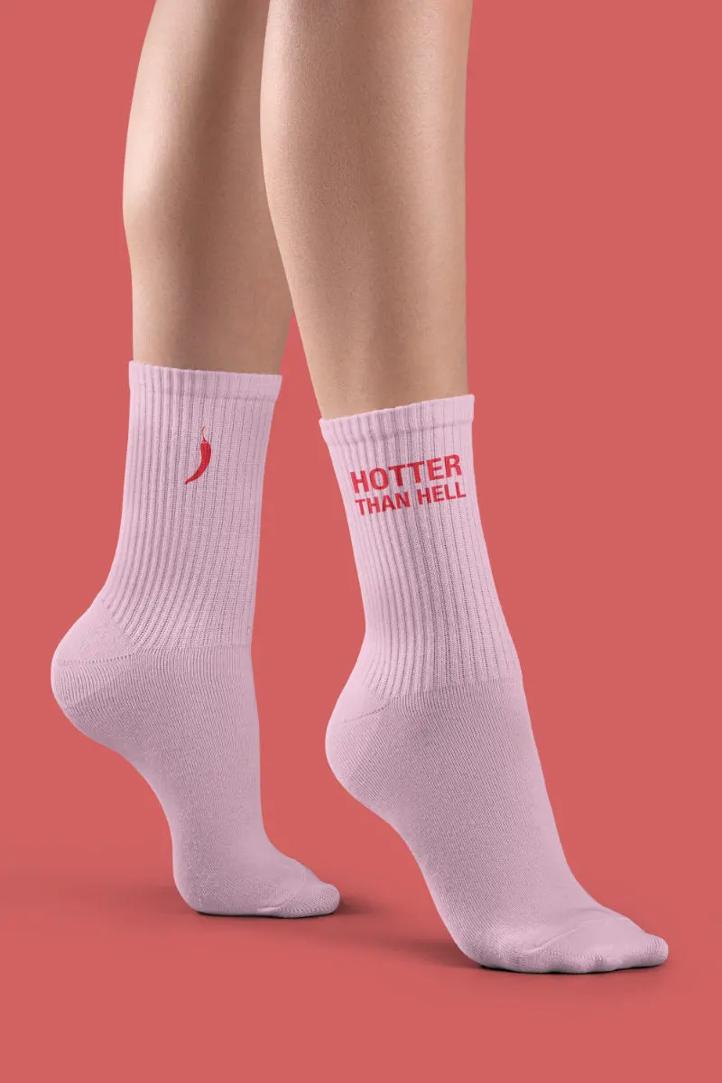 Pole Junkie Socks - Hotter Than Hell 1
