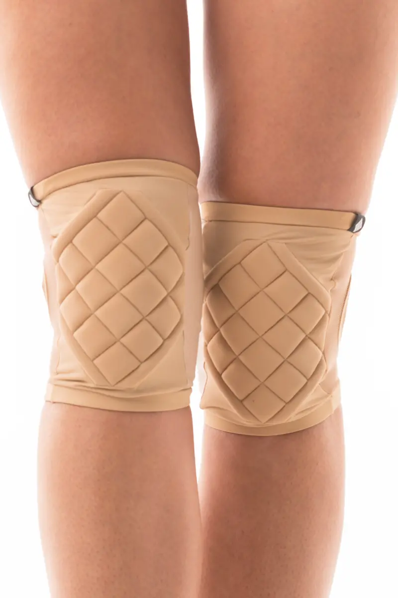 Poledancerka Highline Kneepads - Nude 01 (With Pocket) 1