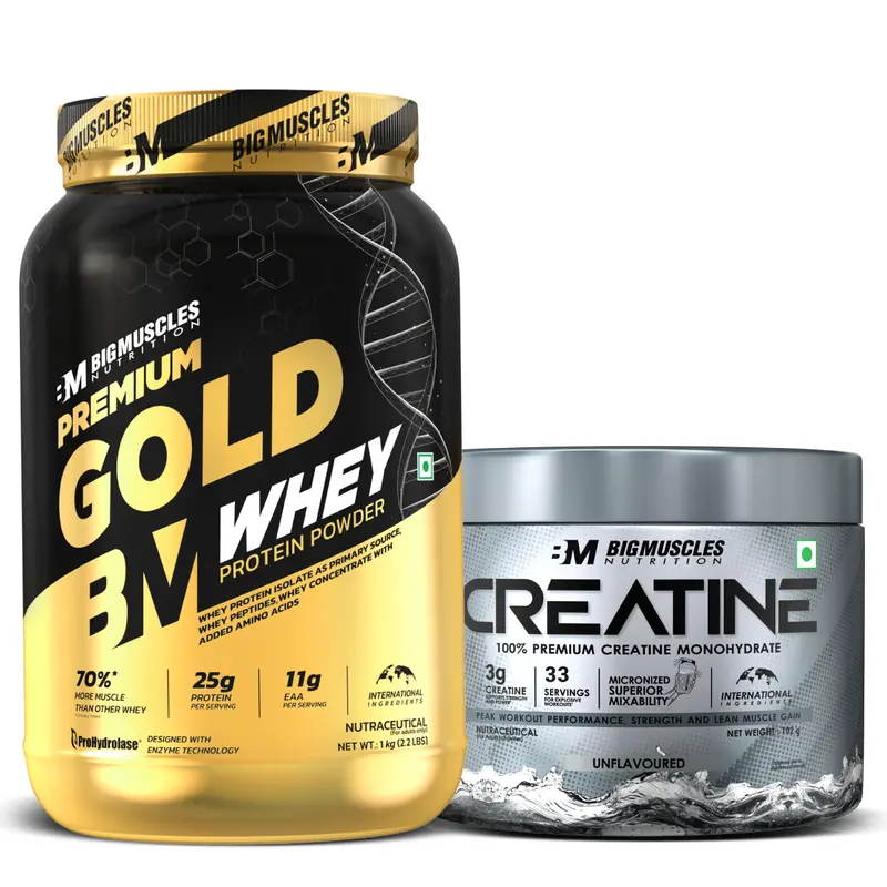 Premium Gold Whey + Creatine 1