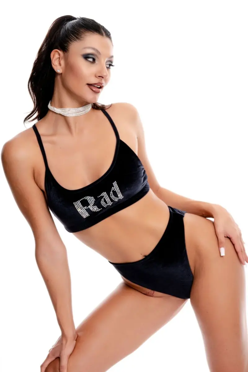 Rad Y2k Bonbon Top - Black 1